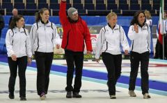 Marijke Reitsma, Anna Weghuber, Andreas Winkler (Coach), Constanze Hummelt, Karina Toth